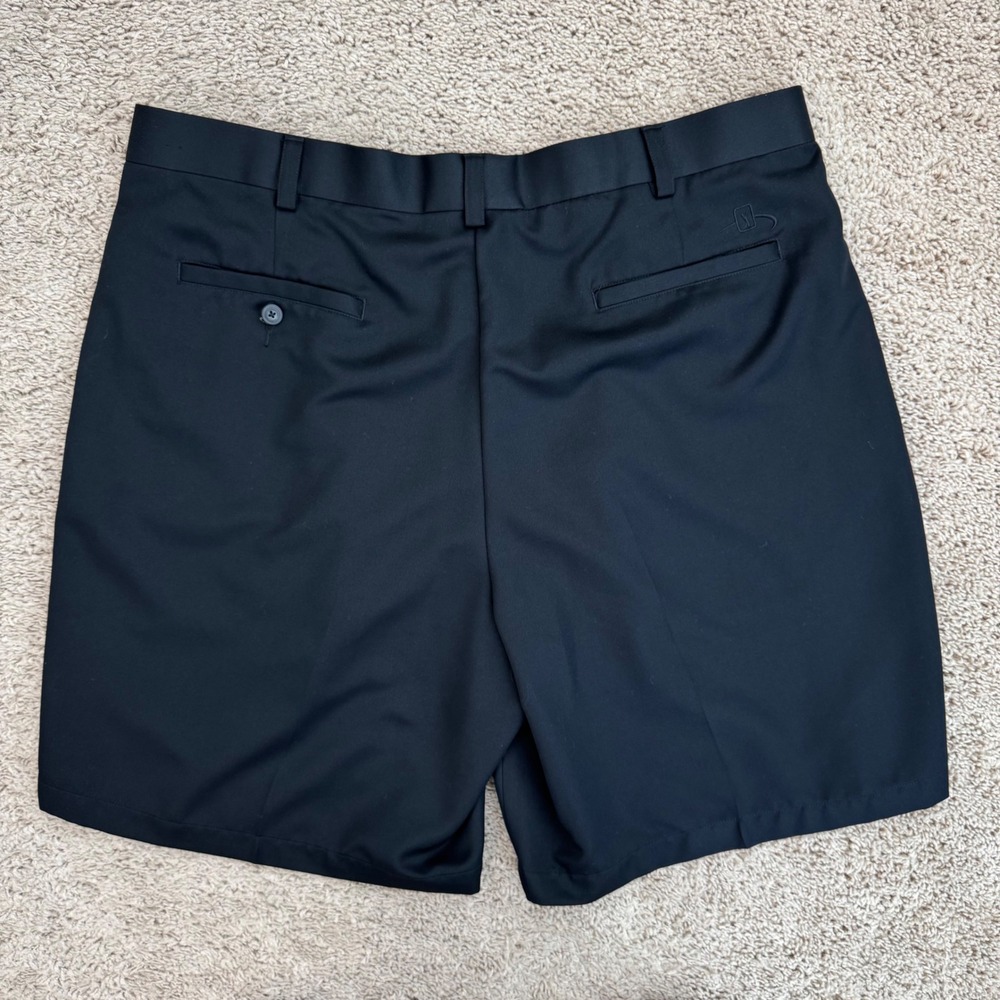 Champions Tour Golf Shorts Mens Size 40 Black Pleated‎ Performance Lightweight - Picture 9 of 9